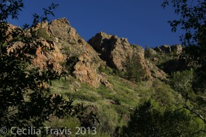 Rocks above Accessible Clear Creek Trail, Golden CO