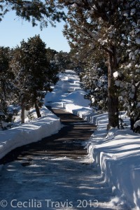 Trail of Time, ADA Wheelchair accessible paved path Grand Canyon National Park, Arizona