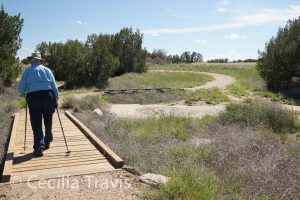 Wheelchair accessible Overlook Trail to Vogel Canyon, Comanche National Grasslands